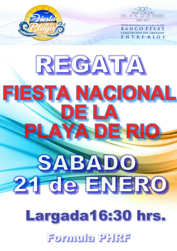 Flyer Fiesta de la playa2017